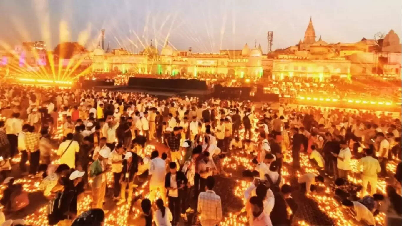 दीपोत्सव 2025: अयोध्या में 26 लाख दीयों की रोशनी से बना अद्भुत नजारा