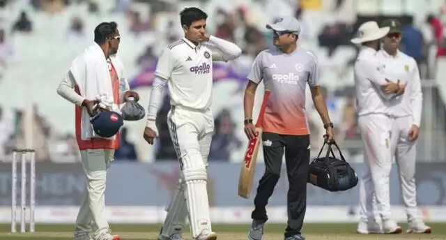 शुभमन गिल की चोट पर अपडेट: गुवाहाटी के लिए रवाना होंगे, लेकिन खेलना संदिग्ध