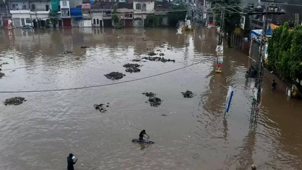 पंजाब में बाढ़ से उत्पन्न संकट: रावी नदी का उफान और पाकिस्तान का आरोप