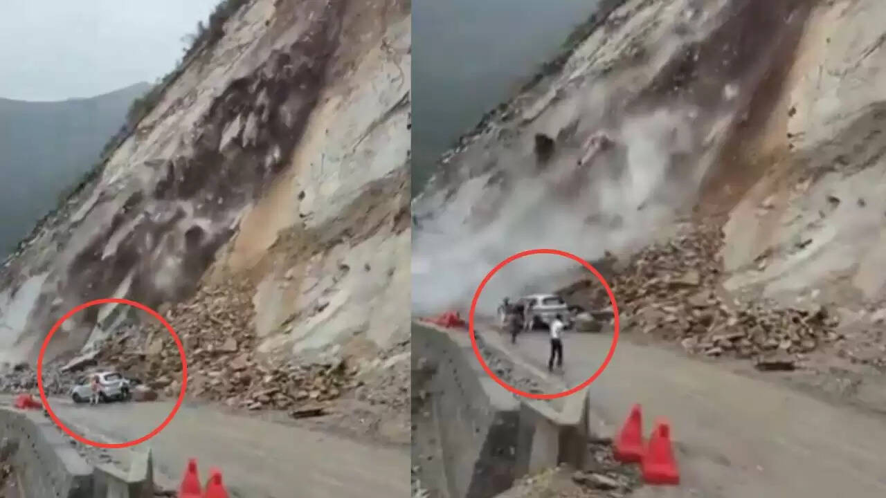 हिमाचल प्रदेश में भूस्खलन से हड़कंप, यातायात ठप