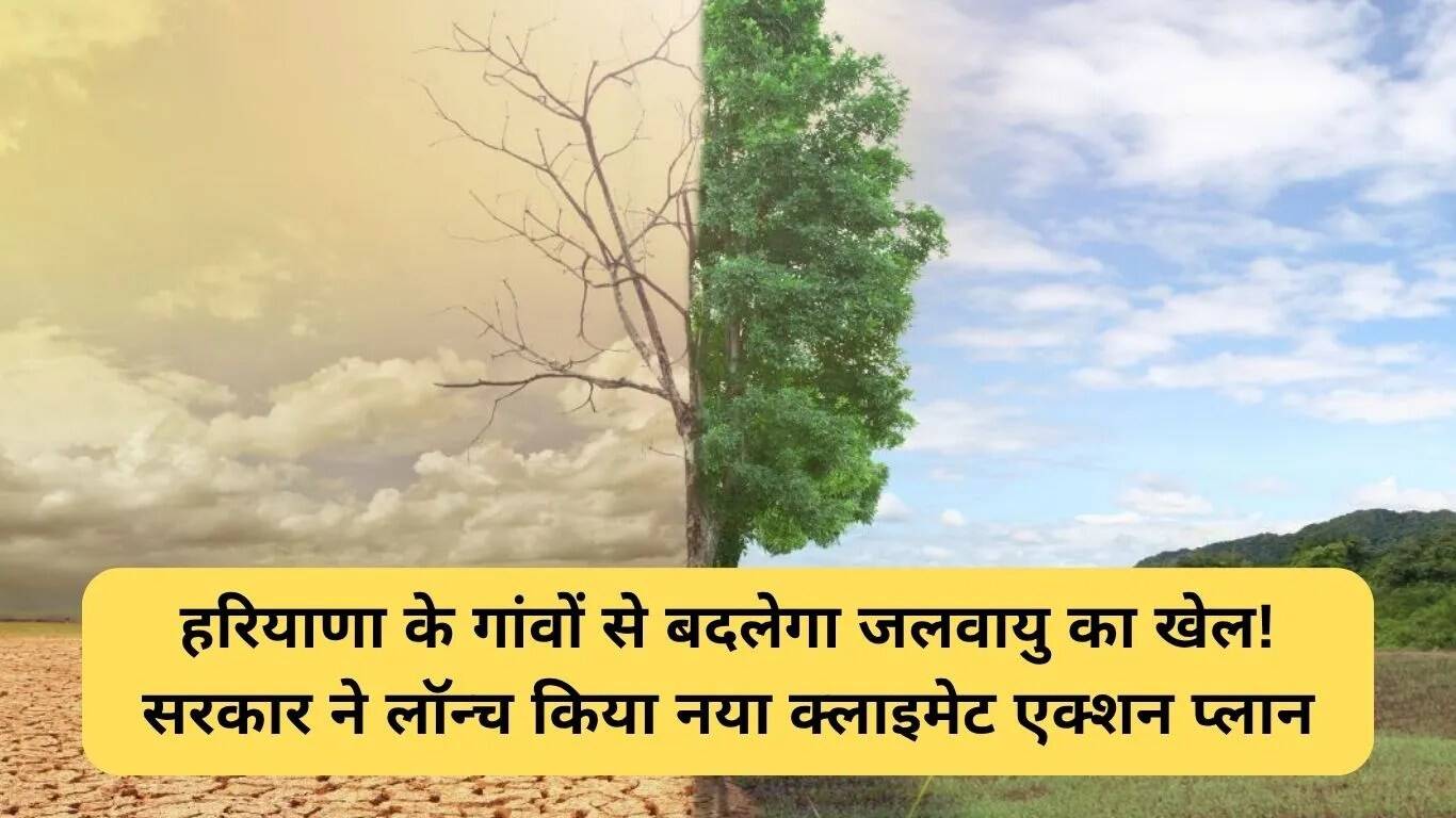 हरियाणा का जलवायु परिवर्तन कार्य योजना: गांवों को बनाएगा जलवायु चैंपियन
