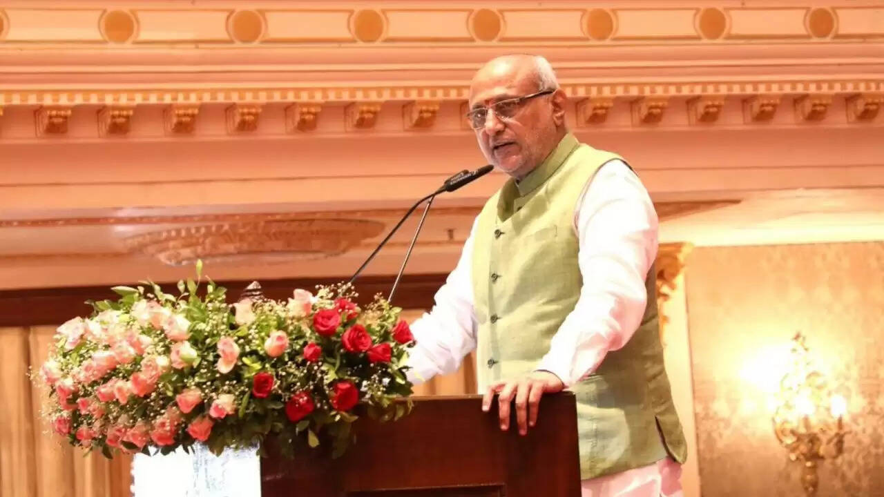 सीपी राधाकृष्णन का उपराष्ट्रपति के रूप में शपथ ग्रहण समारोह
