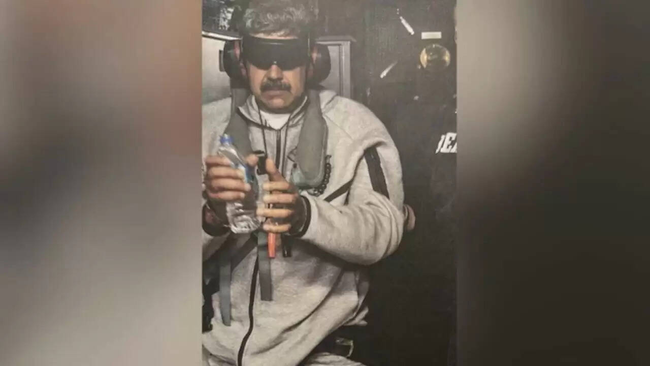 अमेरिका और वेनेजुएला के बीच तनाव: ट्रंप ने मादुरो की तस्वीर साझा की