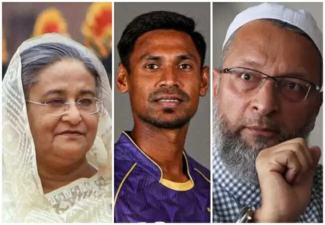 ओवैसी ने आईपीएल से मुस्तफिजुर रहमान की निकासी पर उठाए सवाल