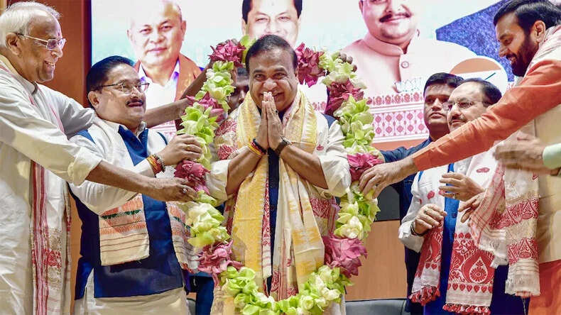हिमंता बिस्वा सरमा आज दूसरी बार असम के मुख्यमंत्री के रूप में शपथ लेंगे