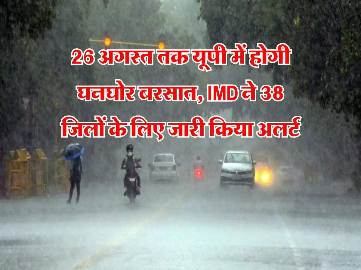 उत्तर प्रदेश में बारिश का नया दौर, मौसम में बदलाव की संभावना