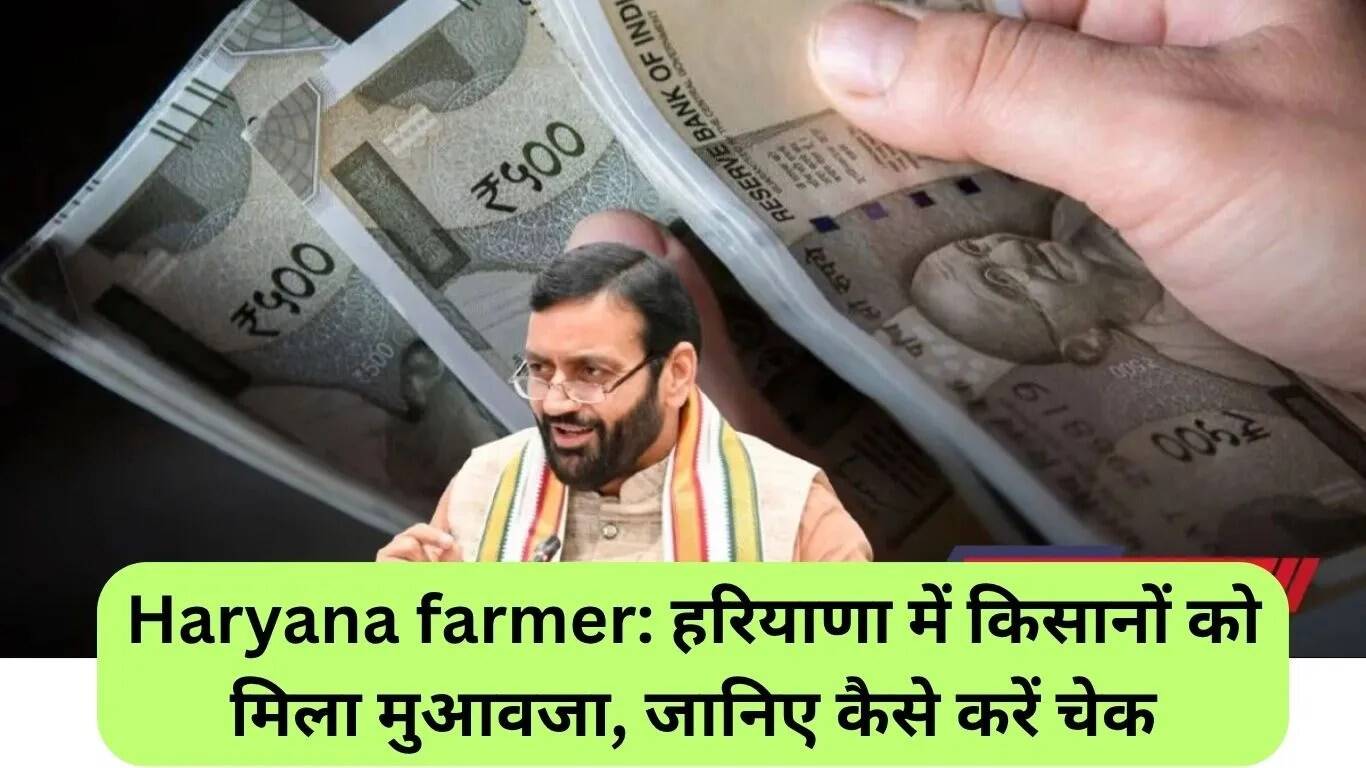 हरियाणा में किसानों को मुआवजा: जानें कैसे करें जांच