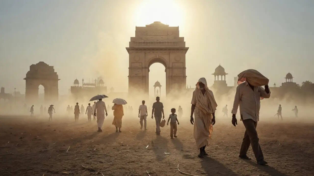 दिल्ली में भीषण गर्मी का कहर, मौसम विभाग ने जारी किया अलर्ट