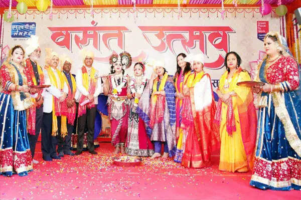 एनएचपीसी ने फरीदाबाद में मनाया भव्य वसंत उत्सव 2026