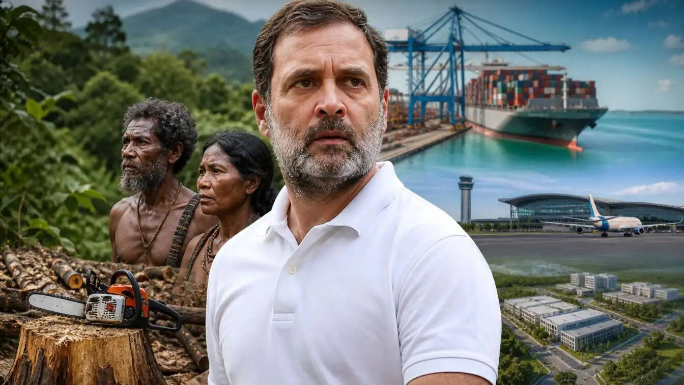 राहुल गांधी का ग्रेट निकोबार दौरा: विकास या विनाश?