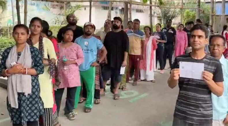 पश्चिम बंगाल विधानसभा चुनाव: दूसरे चरण में 18.39% मतदान दर्ज