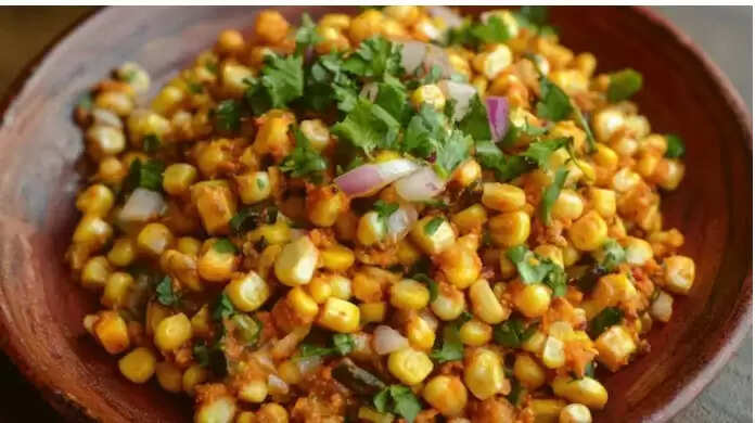 स्वीट कॉर्न चाट: बारिश में खाने के लिए एक हेल्दी स्नैक
