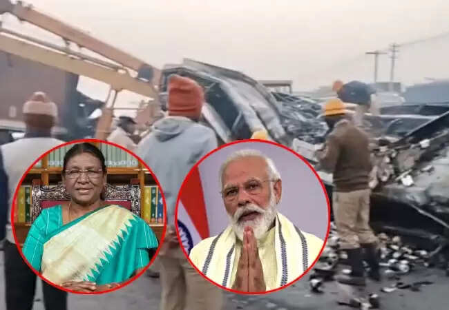 कर्नाटक में बस और लॉरी की टक्कर से हुआ भयानक हादसा, 9 लोगों की मौत