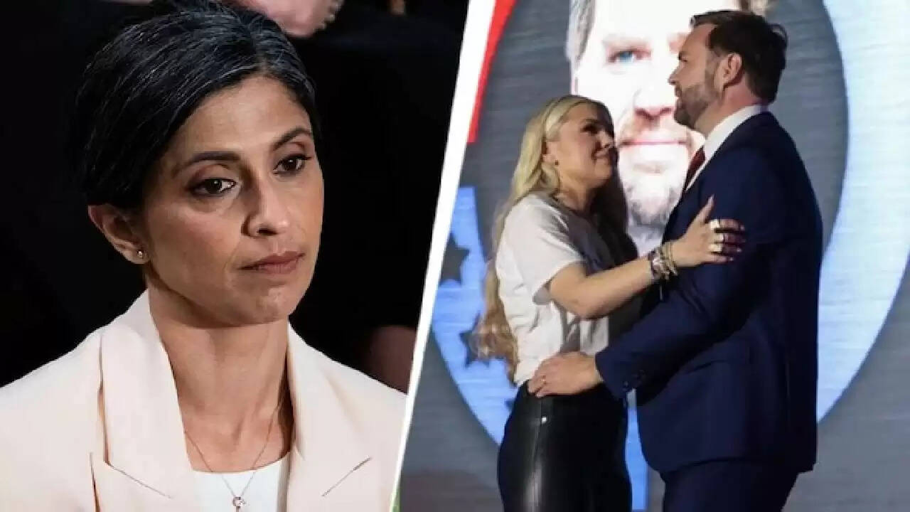 जेडी वैंस और एरिका किर्क के गले मिलने से सोशल मीडिया पर मची हलचल