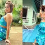 मोनालिसा का पूल साइड ग्लैमर: अदाओं से फैंस को किया मंत्रमुग्ध