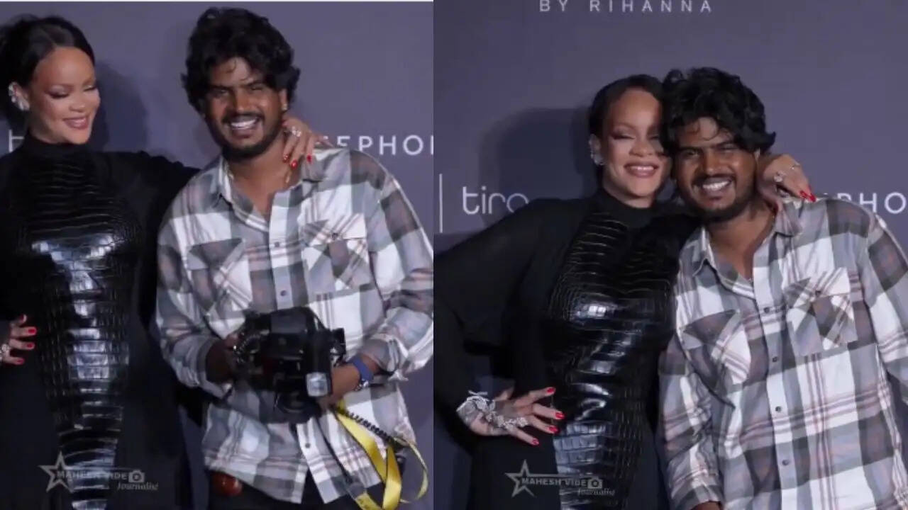 रिहाना का भारत दौरा: फेंटी ब्यूटी लॉन्च इवेंट में दिखा खास अंदाज