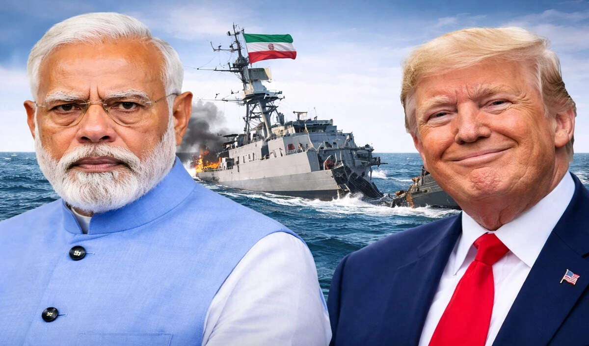 अमेरिकी सबमरीन द्वारा ईरानी वॉरशिप पर हमला: भारत की भूमिका और अंतरराष्ट्रीय जल क्षेत्र का विवाद