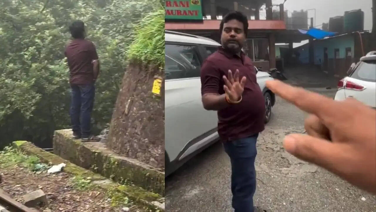 दार्जिलिंग में टूरिस्ट की सार्वजनिक पेशाब करने की हरकत ने मचाई हलचल