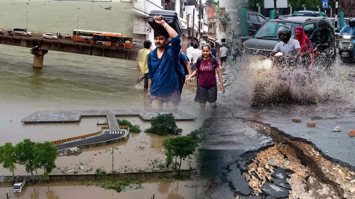 भारत के विभिन्न राज्यों में मूसलधार बारिश और बाढ़ की स्थिति