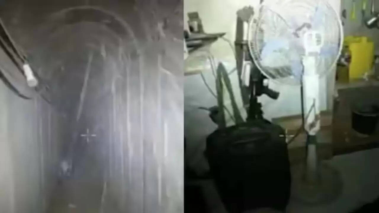 IDF ने गाजा में हमास के सुरंग नेटवर्क का किया खुलासा