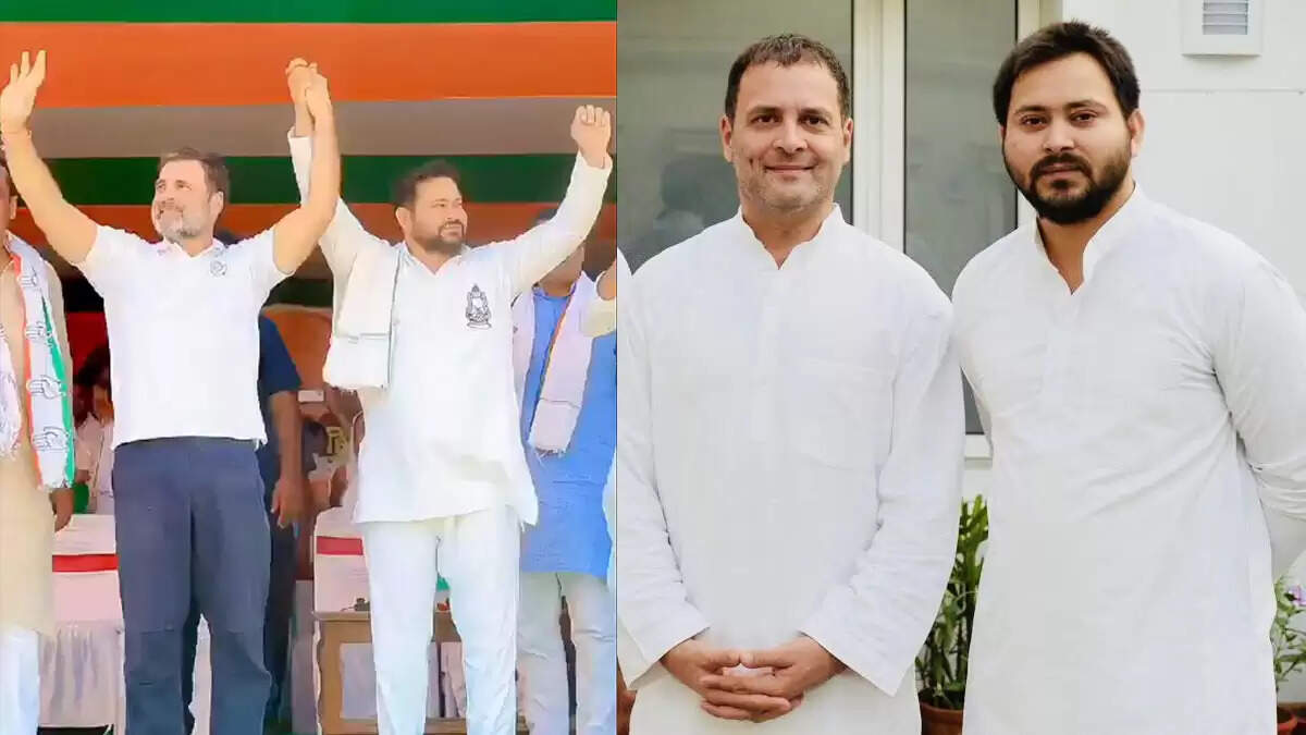 बिहार में राहुल गांधी और तेजस्वी यादव का मार्च, भारत बंद का प्रदर्शन