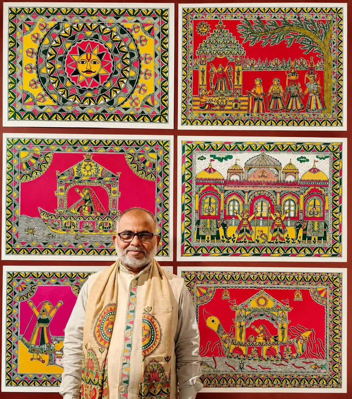 अंग संस्कृति की धरोहर मंजूषा कला को नई जिंदगी दे रहे भागलपुर के मंजूषा गुरु मनोज पंडित