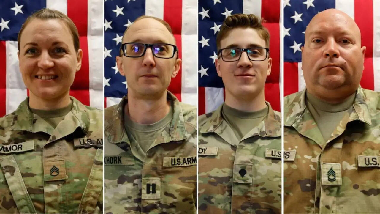 ईरानी ड्रोन हमले में चार अमेरिकी सैनिकों की पहचान हुई, अमेरिका-ईरान तनाव बढ़ा