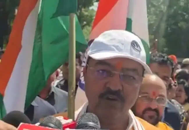 महिला आरक्षण पर भाजपा की जन आक्रोश पदयात्रा, सपा-कांग्रेस पर तीखे हमले