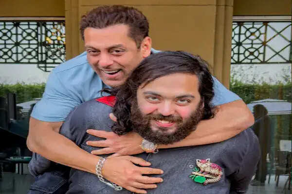 सलमान खान और अनंत अंबानी की मजेदार तस्वीर ने बढ़ाई फैंस की उत्सुकता