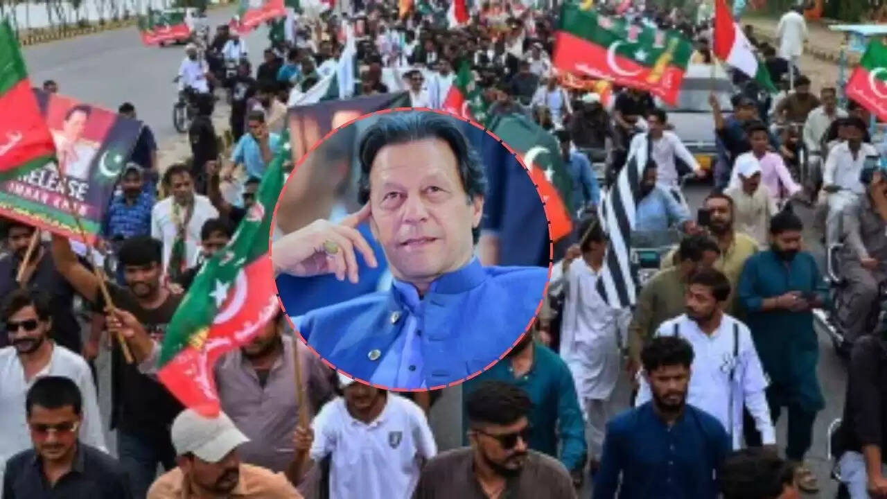 इमरान खान के समर्थन में प्रदर्शन: अदियाला जेल के बाहर बढ़ा तनाव