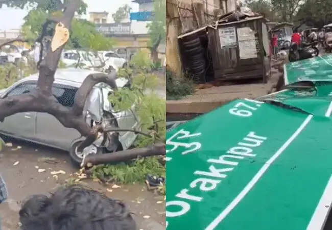 यूपी में मौसम का अचानक बदलाव: बारिश से मिली गर्मी से राहत