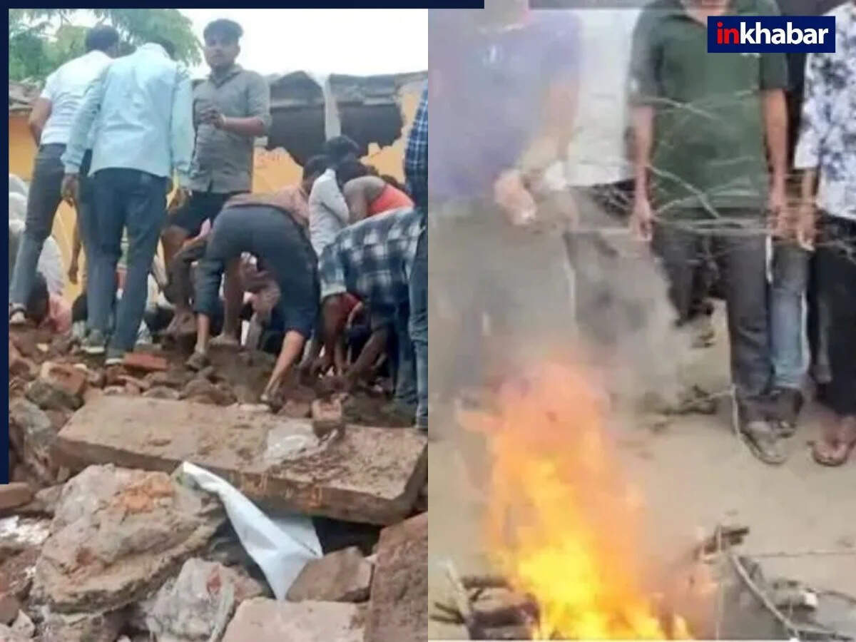 राजस्थान में स्कूल की छत गिरने से 7 बच्चों की मौत, ग्रामीणों का आक्रोश