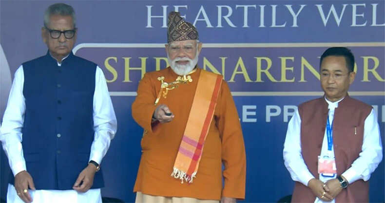 सिक्किम स्थापना दिवस पर पीएम मोदी ने 4000 करोड़ की परियोजनाओं का उद्घाटन किया