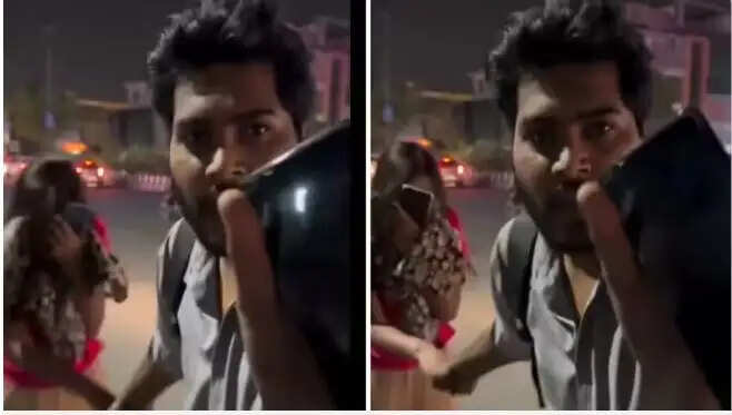 जयपुर में लिफ्ट मांगने वाली लड़की ने चुराया फोन, वीडियो ने बढ़ाई चिंता