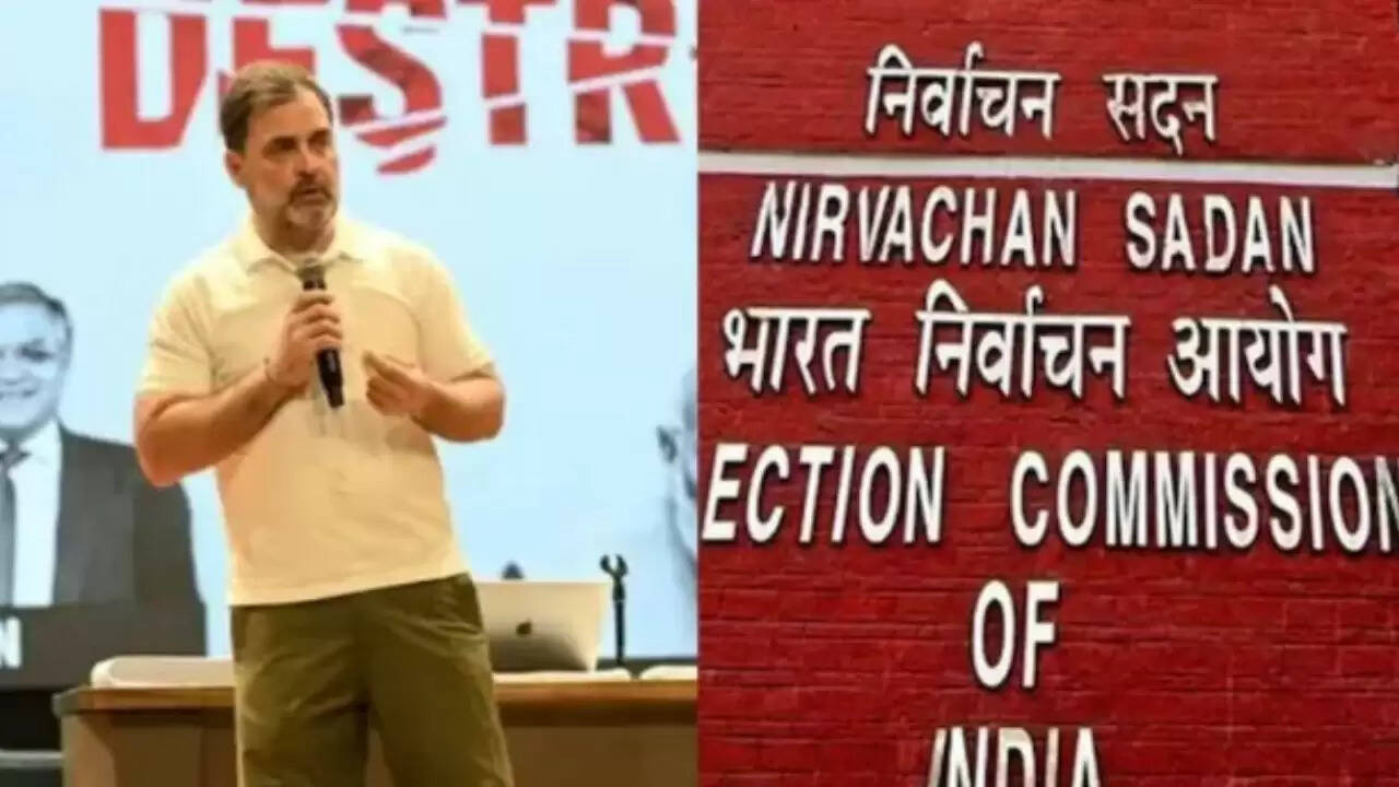 राहुल गांधी का चुनाव आयोग पर नया हमला, बिहार चुनाव में धांधली का आरोप