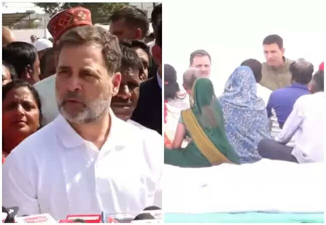 राहुल गांधी का इंदौर दौरा: दूषित पानी से प्रभावित परिवारों से मुलाकात