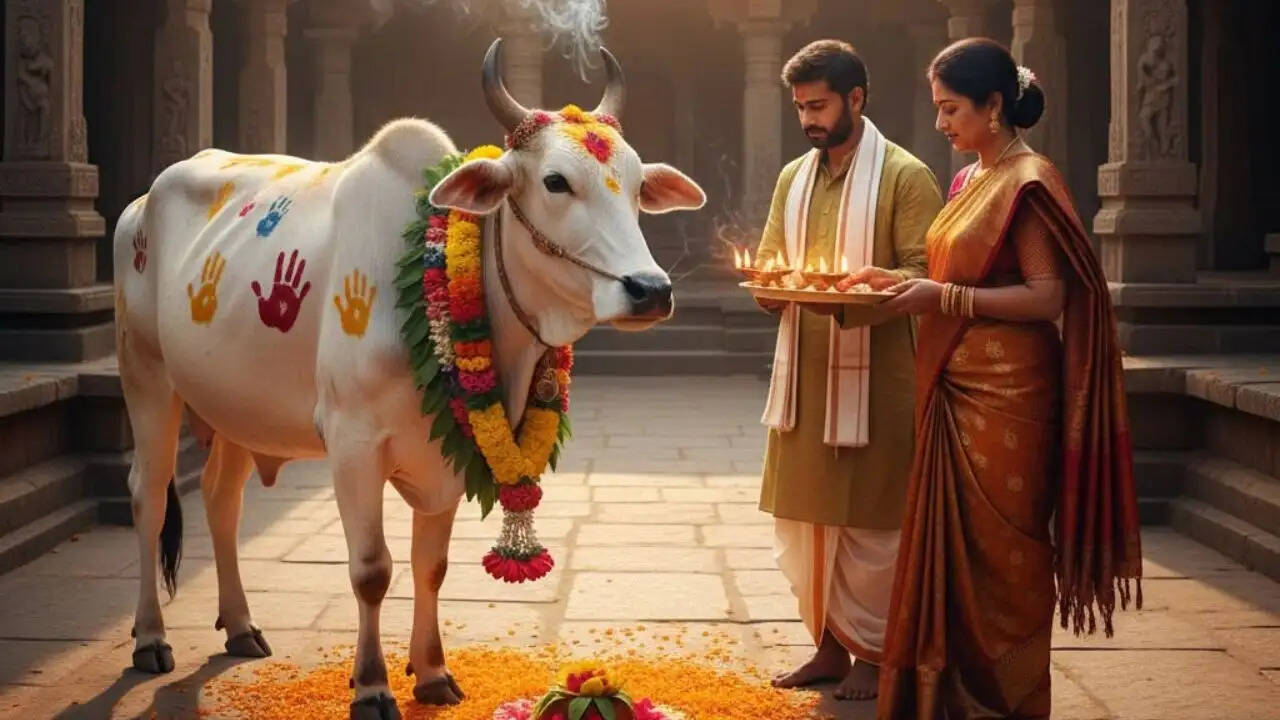 गाय की पूजा: ज्योतिष में गाय का महत्व और ग्रह दोषों से मुक्ति