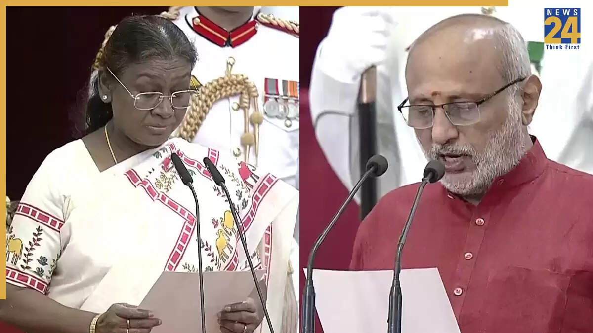 C.P. Radhakrishnan Takes Oath as India's 15th Vice President