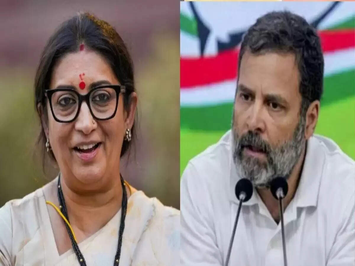 स्मृति इरानी ने राहुल गांधी के प्रति नरम रुख अपनाया