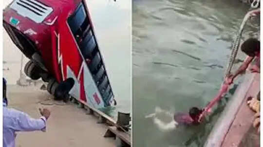 बांग्लादेश में बस दुर्घटना: ईद की छुट्टियों से लौटते समय नदी में गिरी बस