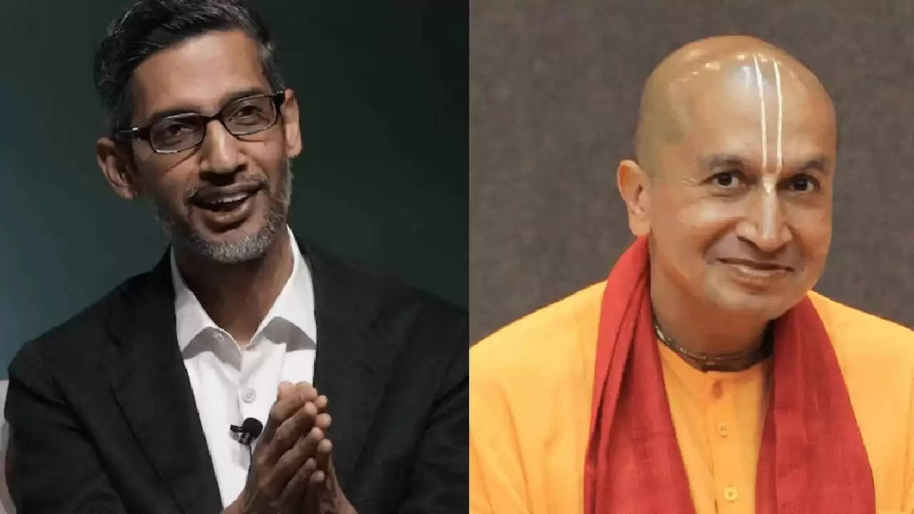 गौरांग दास ने सुंदर पिचाई से मुलाकात का साझा किया अनुभव