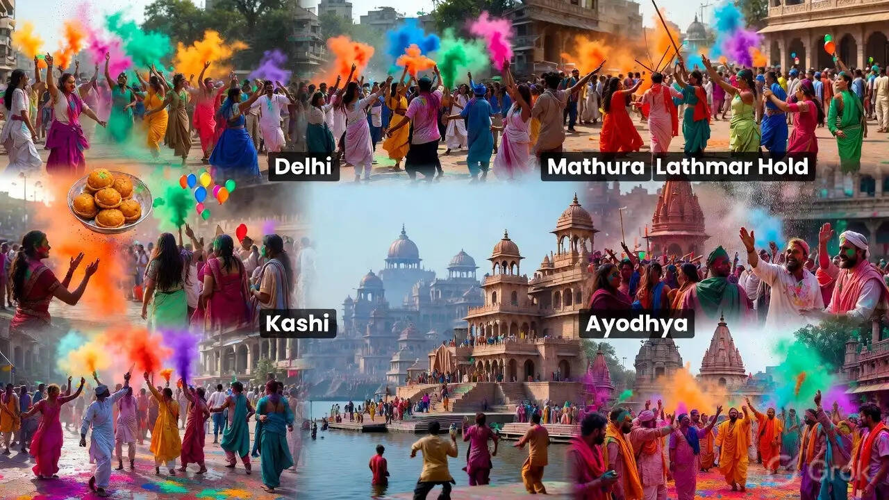 भारत में होली का जश्न: रंगों और भक्ति का अद्भुत संगम