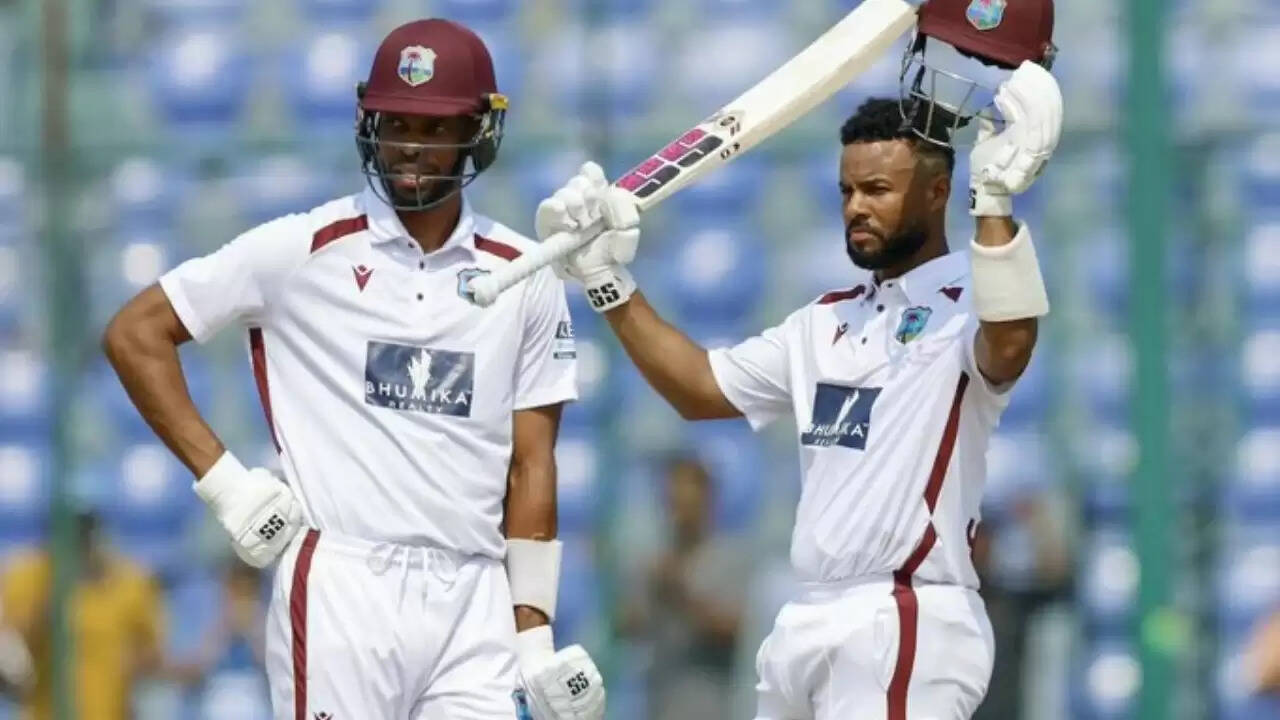 दिल्ली टेस्ट में शाई होप का ऐतिहासिक शतक, वेस्टइंडीज ने बनाया मजबूत स्कोर