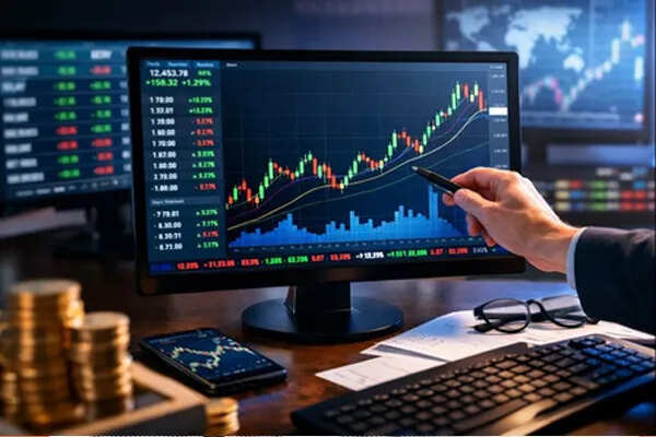 भारतीय शेयर बाजार में मामूली गिरावट के साथ शुरुआत