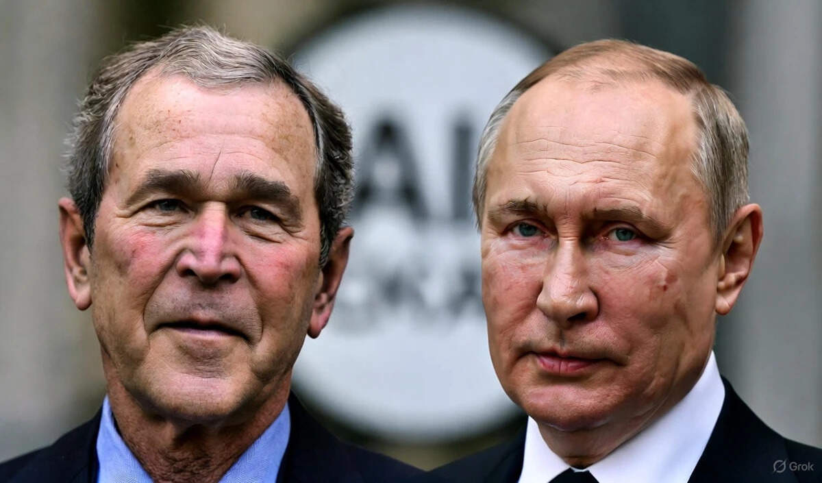 पुतिन और बुश के बीच गोपनीय बातचीत के दस्तावेज़ों का खुलासा