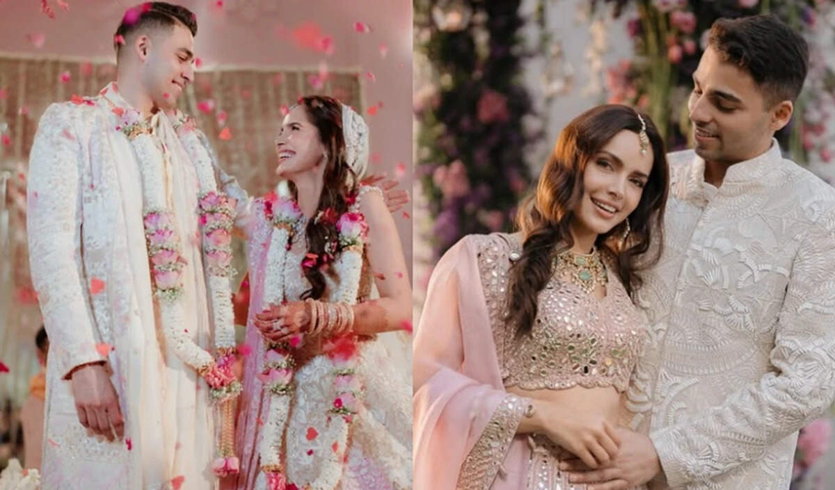 अभिनेत्री शाजान पद्मसी ने आशीष कनकिया से की शादी, साझा की खूबसूरत तस्वीरें