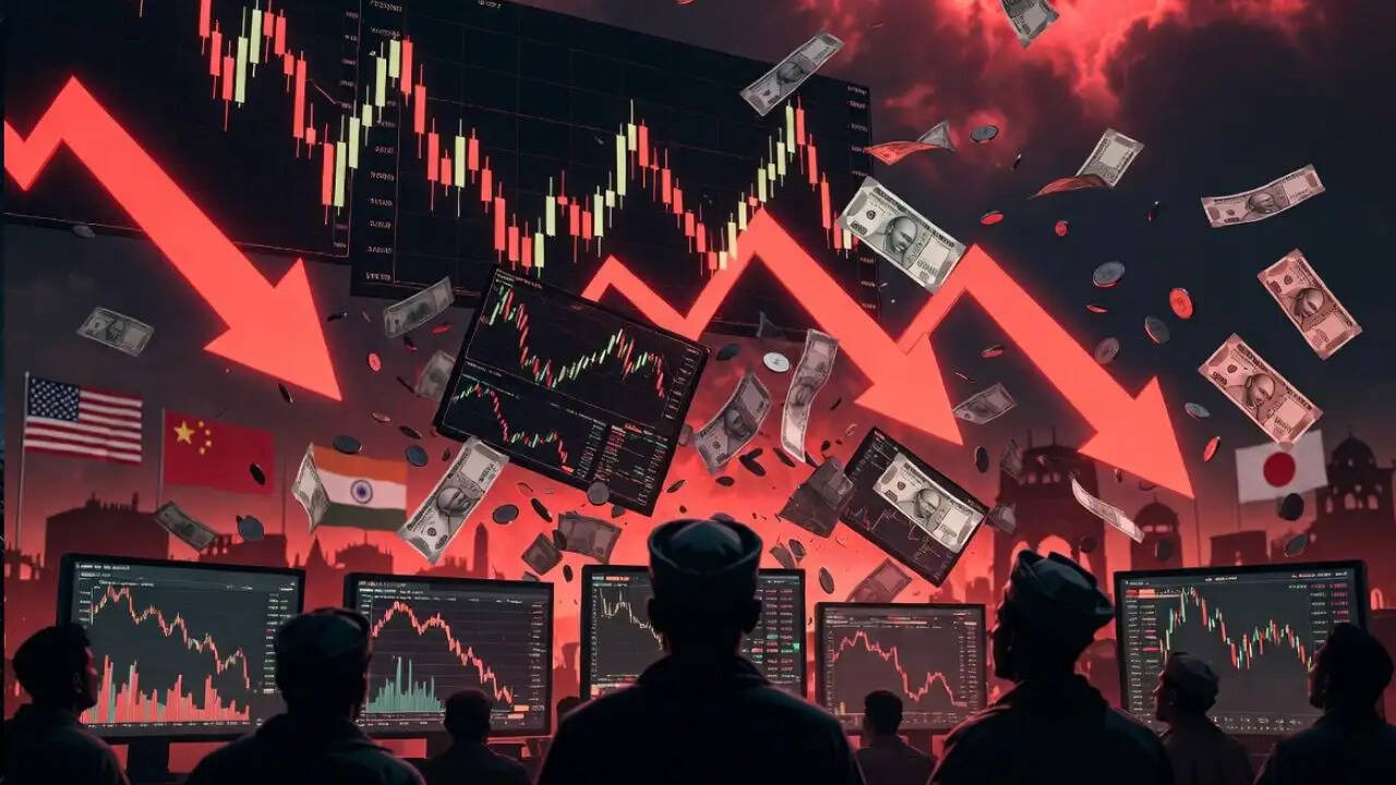 मिडिल ईस्ट संघर्ष से वैश्विक शेयर बाजारों में भारी गिरावट