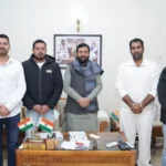 युवा भाजपा नेता मोहित चौधरी ने मुख्यमंत्री से की मुलाकात, विकास कार्यों पर चर्चा