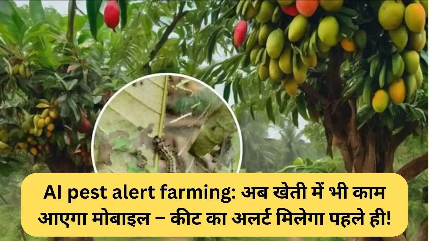 AI आधारित कीट चेतावनी प्रणाली: किसानों के लिए नई तकनीक