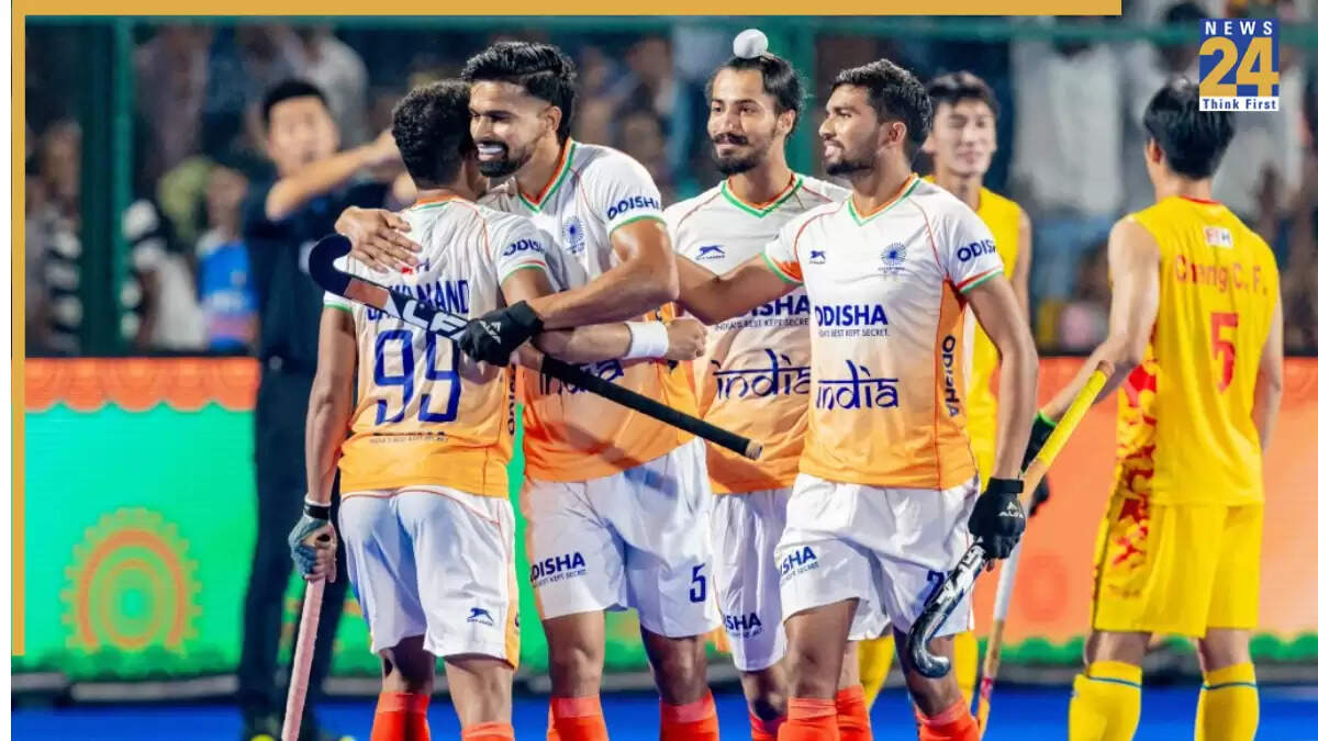 भारत ने हॉकी एशिया कप 2025 में चीन को हराकर फाइनल में जगह बनाई